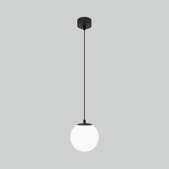 Светильник садово-парковый со стеклянным плафоном Sfera H 35158/H черный Elektrostandard