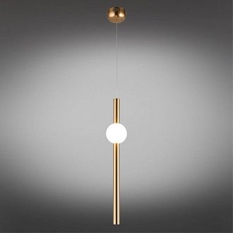 Подвесной светильник 10*75-250 см 12W, 3000K, Aployt Zhozefin APL.038.06.12, бронзовый