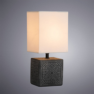 Настольная лампа Arte Lamp Megan A4429LT-1BA, античный черный