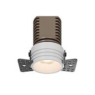 Встраиваемый светильник 4 см, 7W, 4000K, Maytoni Technical Mini DL059-7W4K-TRS-W, белый