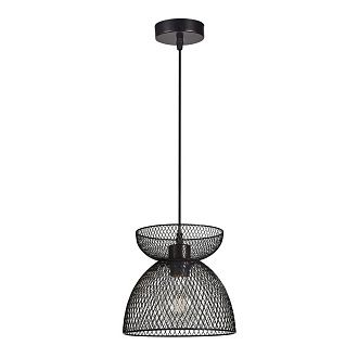 Подвесной светильник 22 см, Arte Lamp Castello A7065SP-1BK, черный