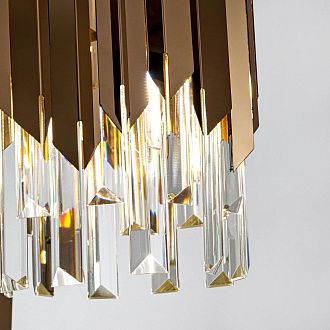 Подвесная люстра 50*50*130 см, Е 27 3x60W, Золото MODELUX ML.20208.3 GD