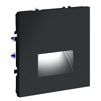 Подсветка светодиодная встраиваемая Voltum S70, графит пластик Soft touch VLS070607