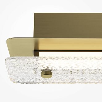 Бра 80*7*8 см, LED*23W, 3000 К, Maya P091WL-L21G3K Maytoni, Золото