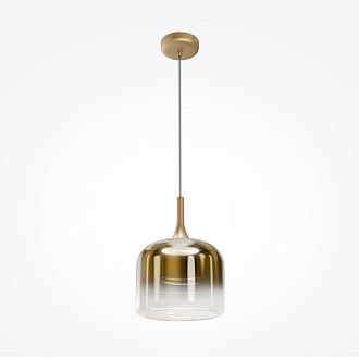Подвесной светильник 26*26*339,5 см, LED*12W, 3000K, Maytoni Spirito MOD286PL-L18G3K, золотой