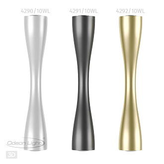 Настенный светодиодный светильник Odeon Light Anika 4290/10WL Белый