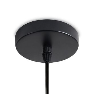 Подвесной светильник 40-126 см, 1*E27*60W Freya Lotus FR5551PL-01M, Черный