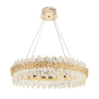 Люстра *77*20-160 см, *LED*88W, 3000-6000K, MODELUX  ML.9888.800 GD, Золото