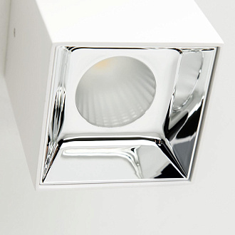 Светильник 8*8 см, 12W LED, 3500K, Citilux Старк CL7440202, белый-хром