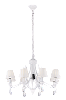 Люстра Ø800 x H500(1200), мм, 8*40W (320W), WHITE (Белый) Sfera Sveta 2019/8 WHITE