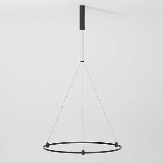 Шинопровод с тросовыми креплениями Elektrostandard Esthetic Magnetic Round 85138/00, черный