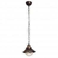 Светильник Подвесной Omnilux Pratobello OML-50406-01, диаметр 19 см, коричневый