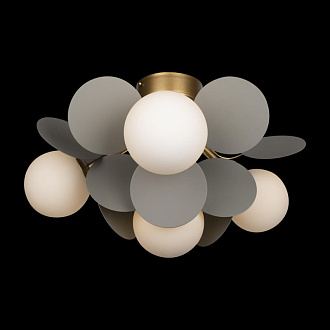 Светильник 47 см, Loft It 10008/4C Grey, золото