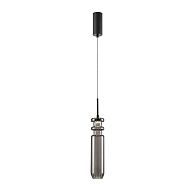 Подвесной светильник 47*47*8 см, 1*LED, 4W, 3000K Arte Lamp Crystal A2942SP-1BK, Черный