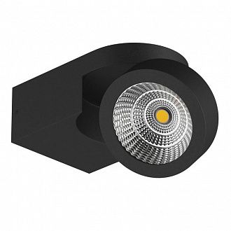 Светильник 10W, 3000K, Lightstar Snodo 055173, LED черный