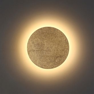 Бра 17 см, 6W, 3000K Odeon Light Solario 3561/6WL золотое фольгирование