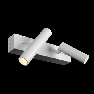 Настенный светильник 23*4*7 см, 2*LED*3W 3200K LOFT IT Sign 10260/2W White белый