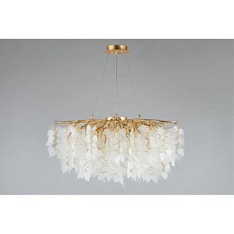 Подвесная люстра 80*80-190 см, 13*G9, 5W, Aployt Zhozefina APL.849.03.13, золотой