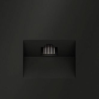 Розетка компьютерная встраиваемая Voltum S70 RJ45 кат.6, черный матовый пластик Soft touch VLS060108
