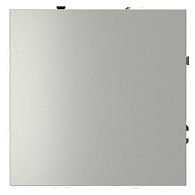 Заглушка Voltum S70 с суппортом, сталь пластик Soft touch VLS080105