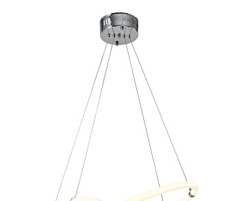 Светильник подвесной 60/40 см, LED 96W 4000K хром Zortes Blasy ZRS.57793.96