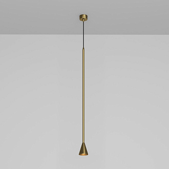 Подвесной светильник 7,5*7,5*182 см, 1*GU10, 40W, Maytoni Technical ARROW P064PL-01G-1 золотой