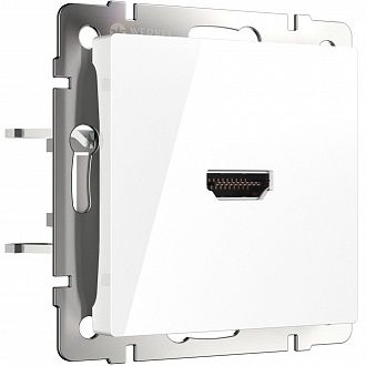 W1186001 Розетка HDMI, белый Werkel, 4690389155543