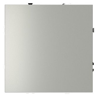 Заглушка Voltum S70 с суппортом, сталь пластик Soft touch VLS080105