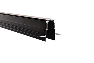 Встраиваемый трековый магнитный шинопровод L2000 x W65(25) x H50(10), мм, , SBK (матовый черный) Sfera Sveta 20AZ T2M