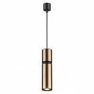 Подвесной светильник Odeon Light Afra 4744/5L, черный-золото