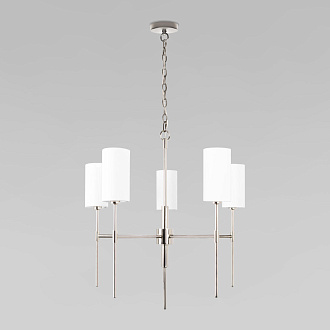 Подвесной светильник 60,5*72/222 см, 5*E14 LOFT IT Comfy 10307 Nickel никель