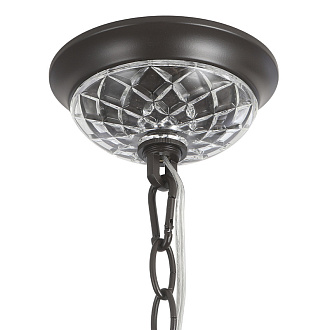 Светильник 60 см, Crystal Lux ODELIS SP6 BROWN, коричневый кофейный