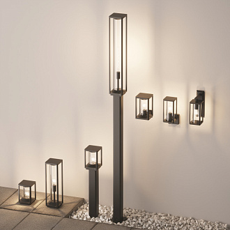 Светильник настенный 31*11,5*20,2 см, 1*E27, 15W, Maytoni CELL O452WL-01GFSR серый