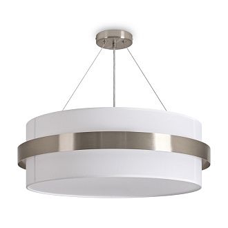 Подвесной светильник 60*114 см, 6*E14, 240W, Freya Bride FR5367PL-06N никель