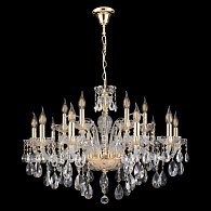 Светильник 85 см, Crystal Lux MONICA SP10+5 GOLD, золото