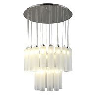 Подвесная люстра 60*60-110 см, 30*G9, 3W, Aployt Francesca APL.859.06.30, хром
