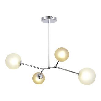 Светильник подвесной 65*38*54 см, 4*G9*5W 4000K EVOLUCE Malte SLE1107-103-04 хром