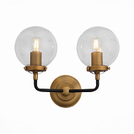 Бра 36 см, ST LUCE VARIETA SL234.401.02 Черный, Золото