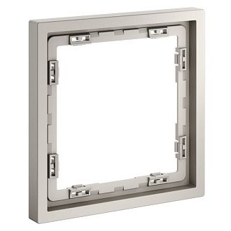 Рамка пластиковая Voltum S70 на 1 пост, кашемир пластик Soft touch VLS100103