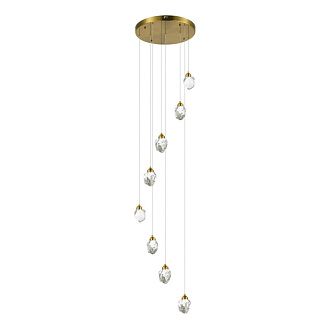 Светильник 50 см, 24W, 3000K, ST Luce Cascato SL6114.203.08, золото