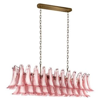 Подвесная люстра 120 см, Loft IT Lilou 10600/1200R Pink, бронза