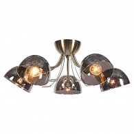 Потолочная люстра Lussole Lgo Gresham LSP-8368, диаметр 58 см, бронза