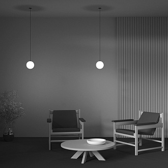 Светильник 10 см, 5W, 3000K, Technical P039PL-5W3K-10INS-B, черный