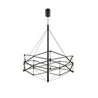 Подвесная люстра 60*96-296 см, 1*LED, 20W, 3000K, Aployt Babetta APL.785.03.20, черный