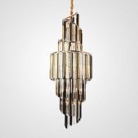 Подвесная люстра IMPERS CROISS 43*43*124 см, 11*E14*40W, ImperiumLoft impers-croiss01, Латунь