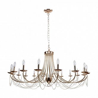 Подвесная люстра F-Promo Plini 2591-18P, D1400*H700/2700, золото