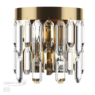 Настенный светильник Odeon Light Dakisa 4986/2W Золото