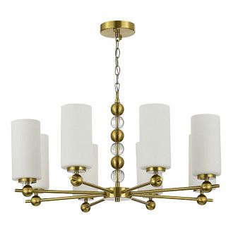 Подвесная люстра *75*99 см, 8*E27, 320W, ST-Luce Aurora SL2003.303.08, латунный