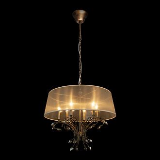 Подвесной светильник 73,7*95/25 см, 6*E14 LOFT IT Hermitage 10305/A шампанское