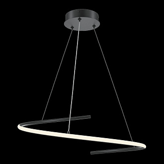 Подвесной светильник 60*60*325,7 см, LED, 31W, 4000К, Maytoni CURVE MOD242PL-L33BK черный